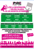 Calendario movilizaciones