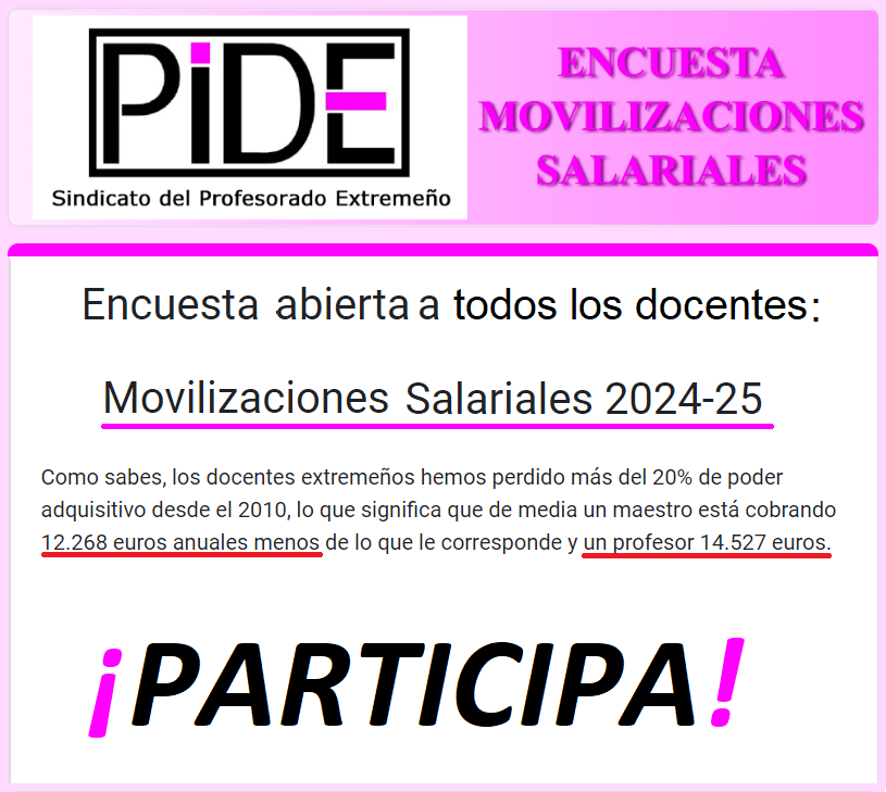 Encuesta PIDE