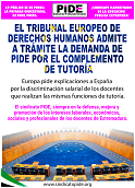 Demanda EU tutor